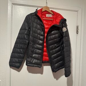 Moncler Women's red inside Puffer Jacket